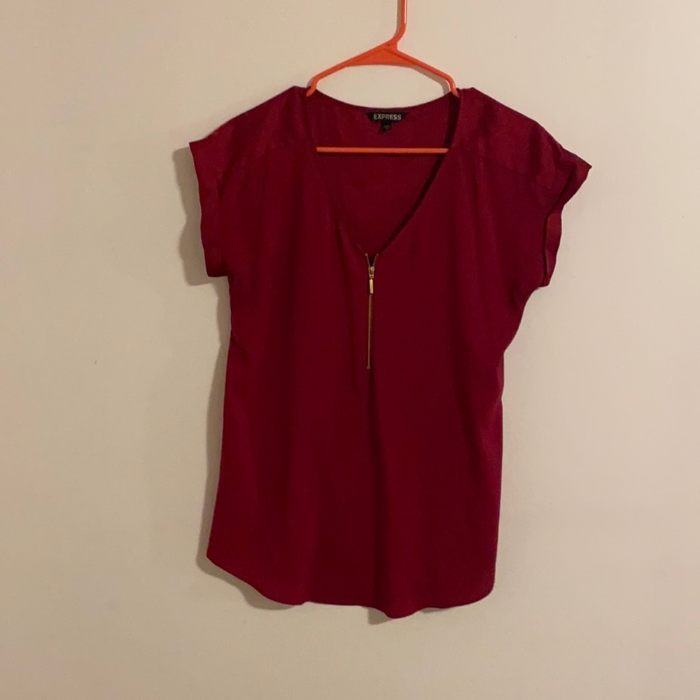 THREE Red Blouse Bundle